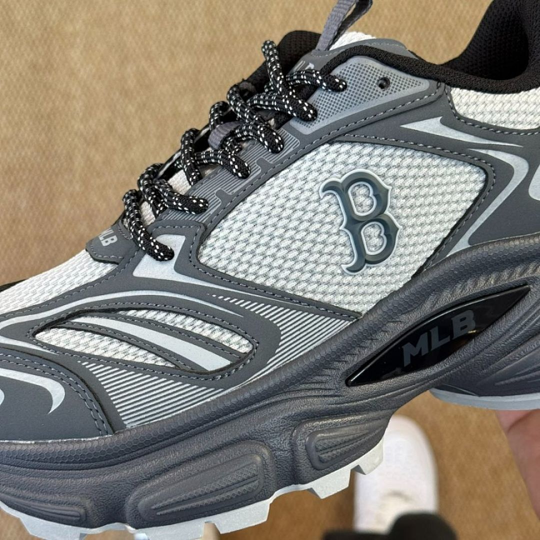MLB Chunky Liner Training Shoes Boston Red Sox Grey