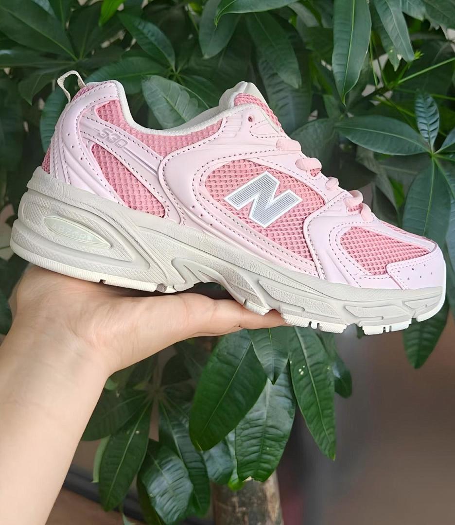 New Balance 530 Pink White Grey ABZORB Running Lifestyle Sneakers MR530