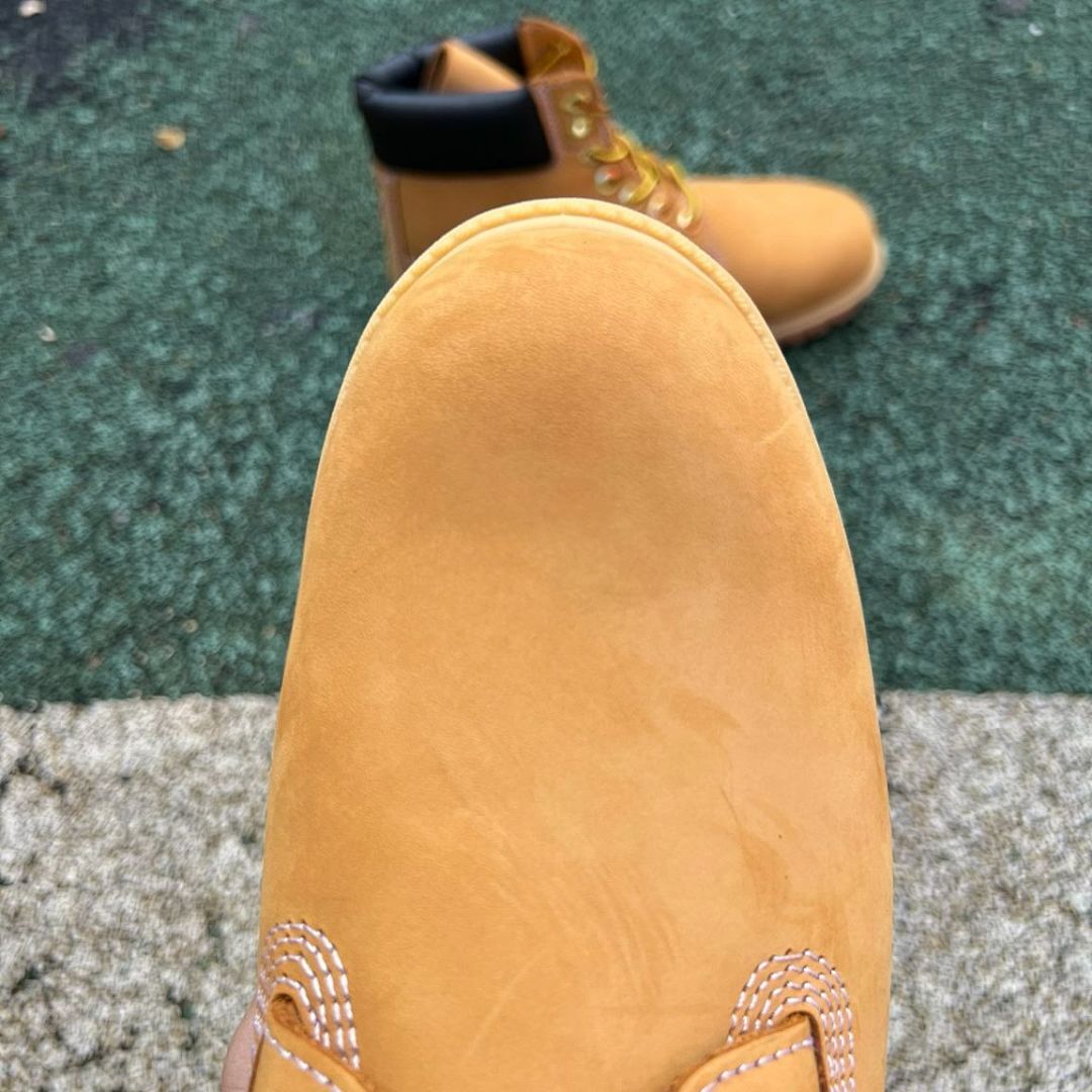Timberland Men's 6-Inch Premium Waterproof Boot Wheat Nubuck 10061