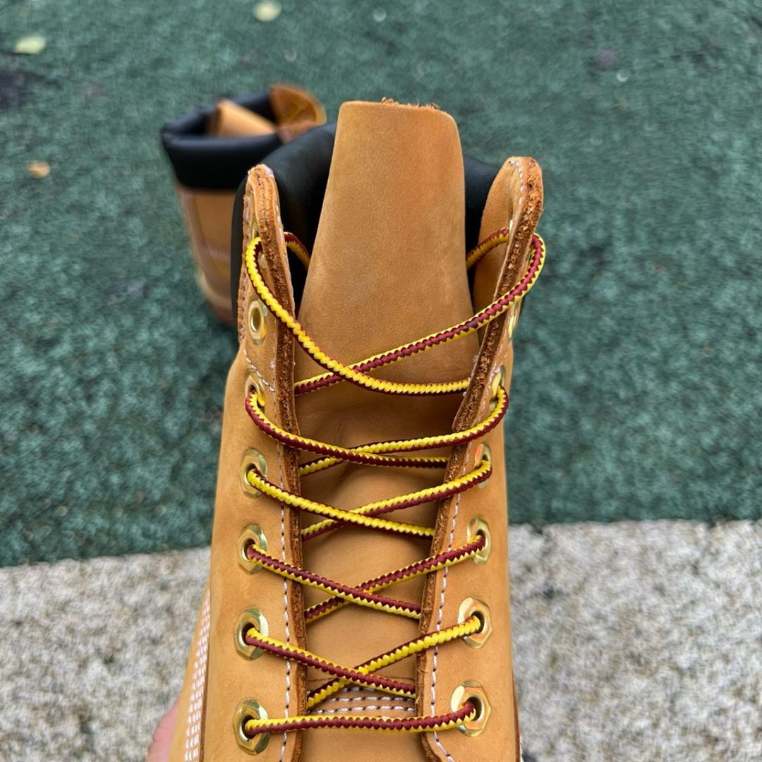 Timberland Men's 6-Inch Premium Waterproof Boot Wheat Nubuck 10061