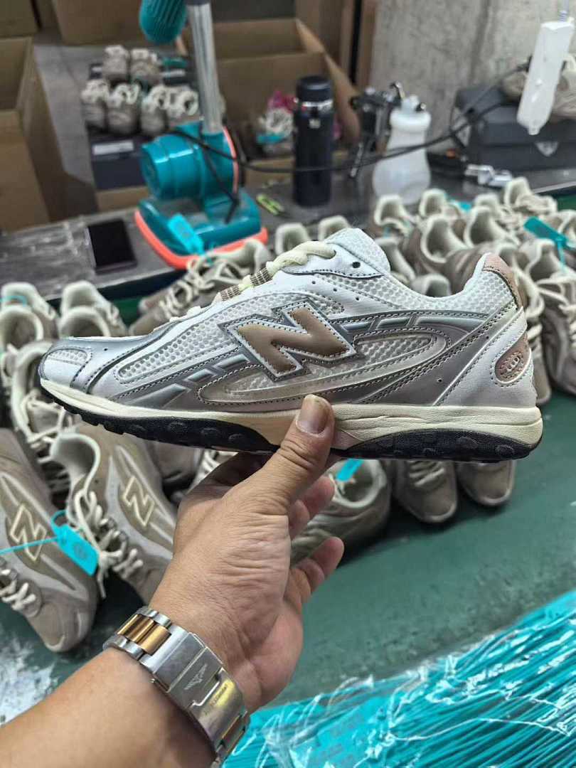New Balance 2002R White Silver Angora Brown Lifestyle Running Sneakers Shoes