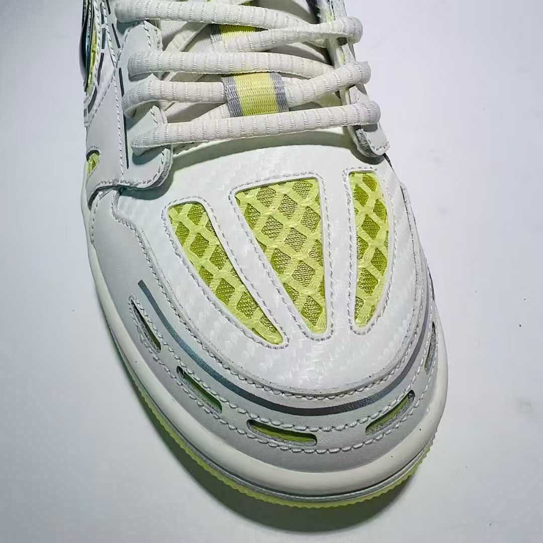 Nike Dunk Low Disrupt 2 Coconut Milk Metallic Silver Barely Volt Women's Shoes DV4029-100 Yellow Mesh Sneakers Lifestyle Fashion Trainers