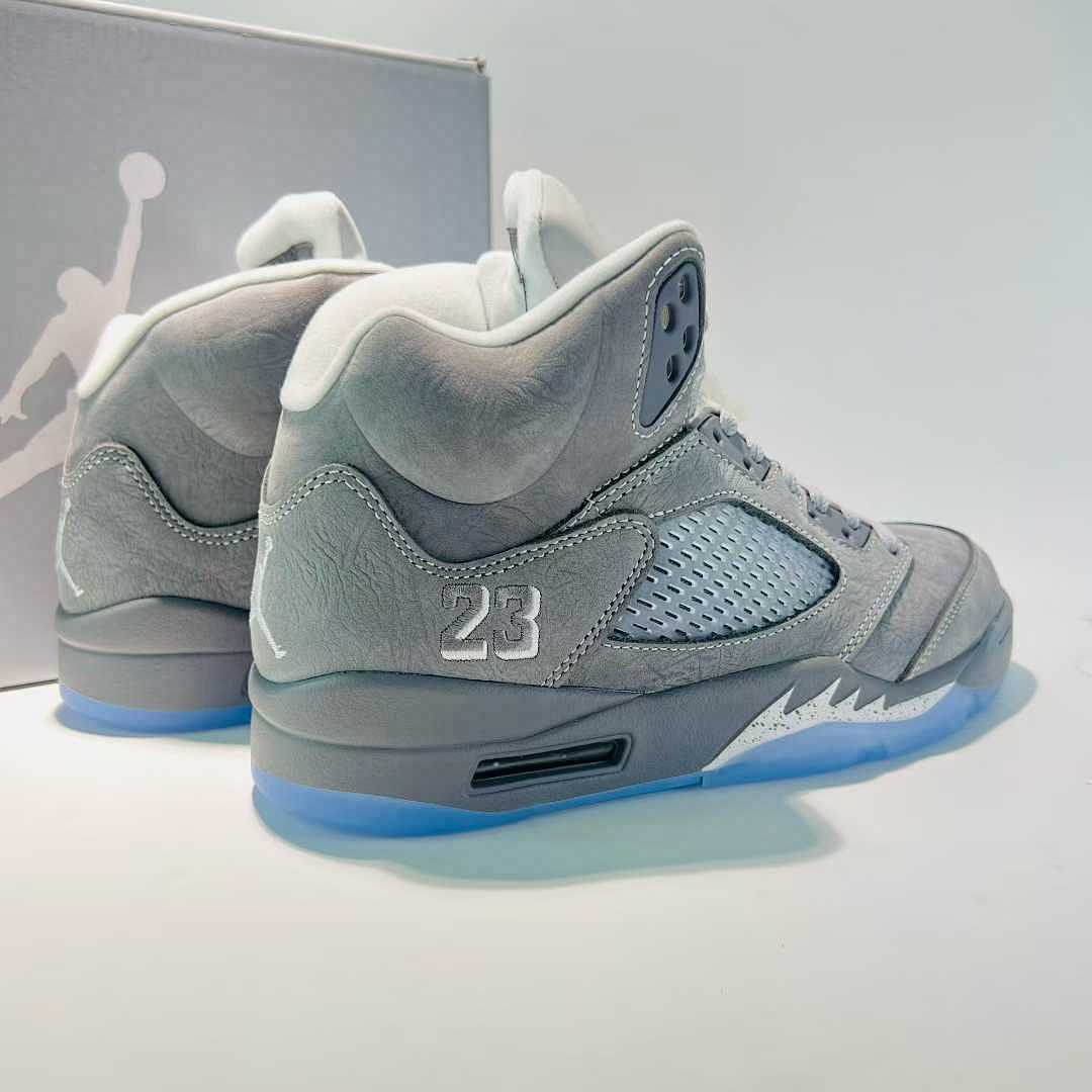 Nike Air Jordan 5 Retro Stealth 2.0 White/Stealth-Black-Hyper Royal Men's Basketball Shoes Sneakers DD0587-140