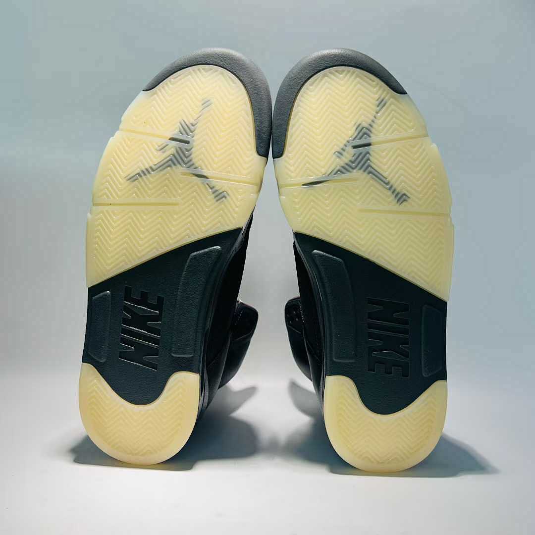 Nike Air Jordan 5 Retro PSG 'Pumice' Pink Foam Black Flat Pewter Men's Sneakers FJ0721-001