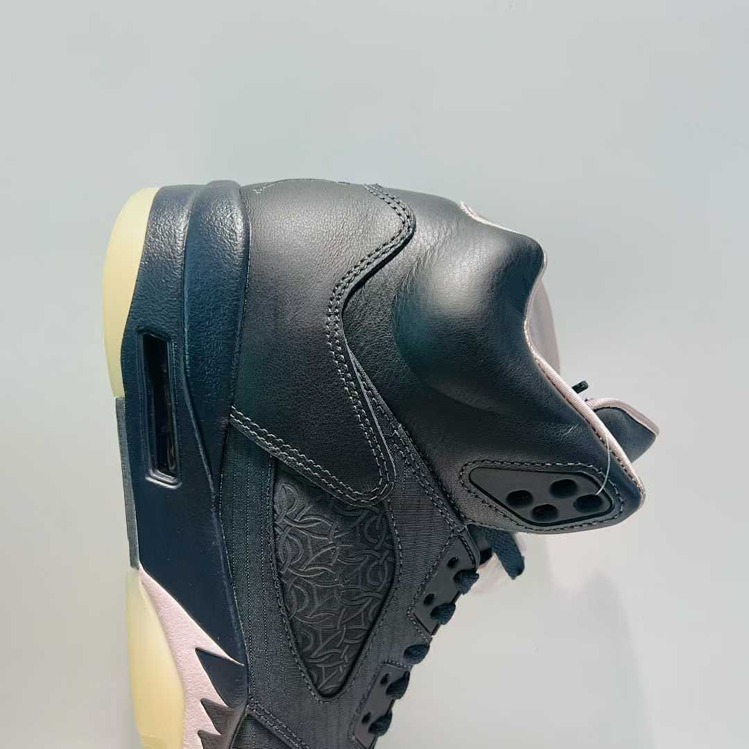 Nike Air Jordan 5 Retro PSG 'Pumice' Pink Foam Black Flat Pewter Men's Sneakers FJ0721-001