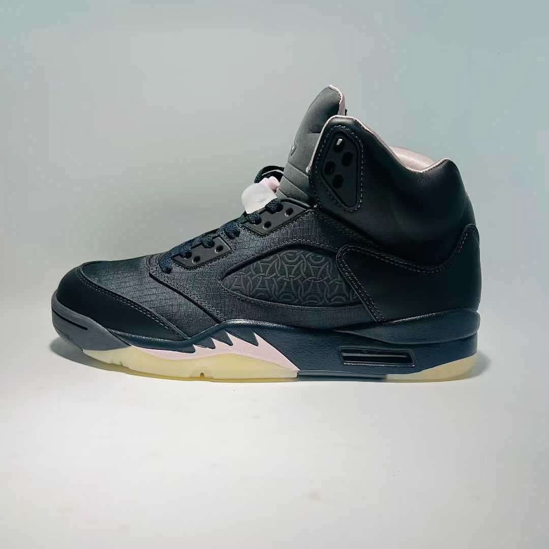 Nike Air Jordan 5 Retro PSG 'Pumice' Pink Foam Black Flat Pewter Men's Sneakers FJ0721-001