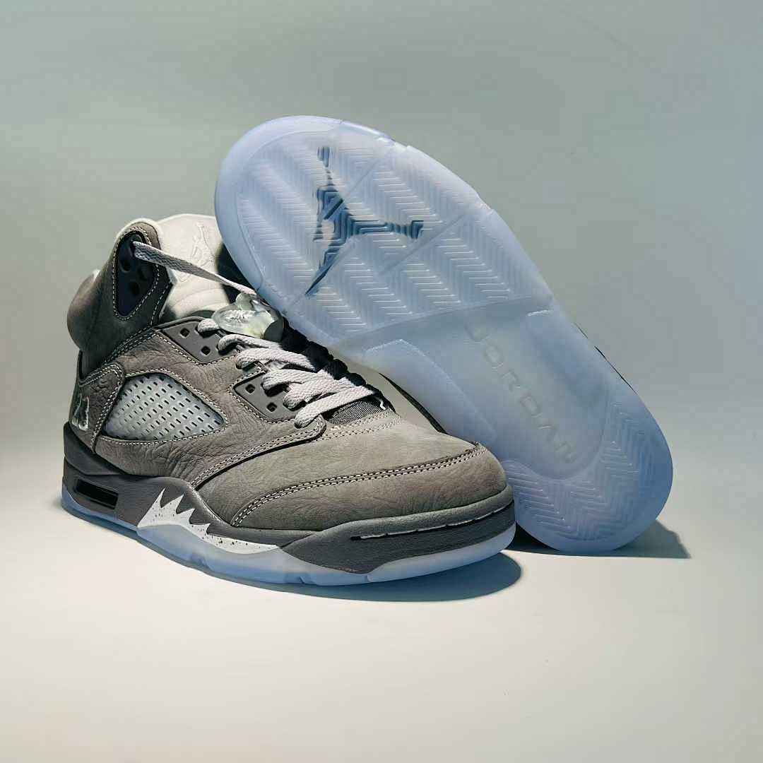 Nike Air Jordan 5 Retro Wolf Grey (2011) Men's Basketball Sneakers 136027-005