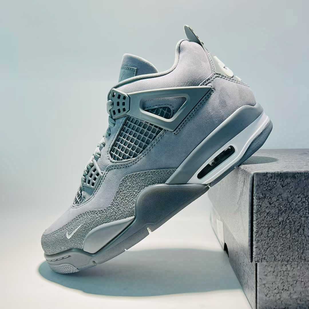 Kaws x Air Jordan 4 Retro Cool Grey 930155-003 Men's Sneakers