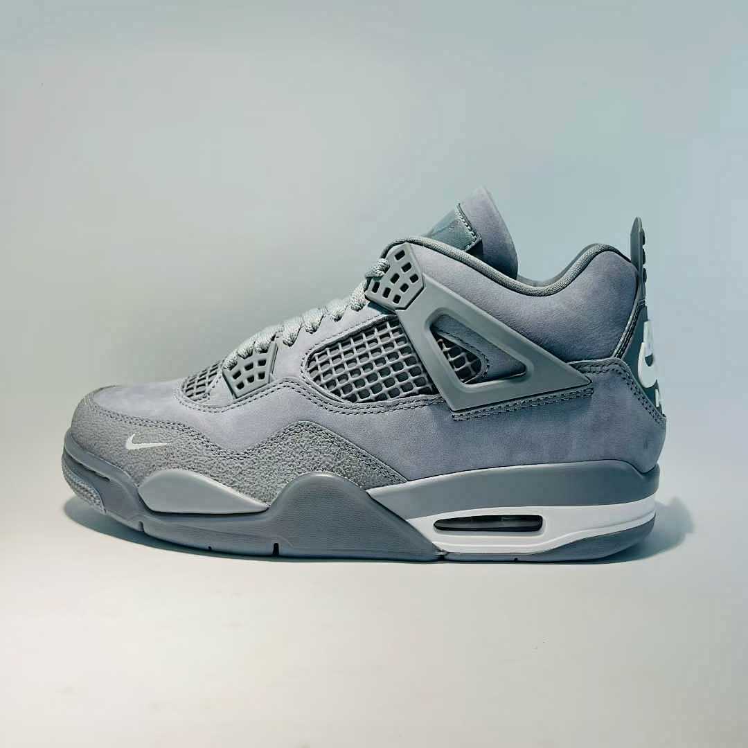 Kaws x Air Jordan 4 Retro Cool Grey 930155-003 Men's Sneakers