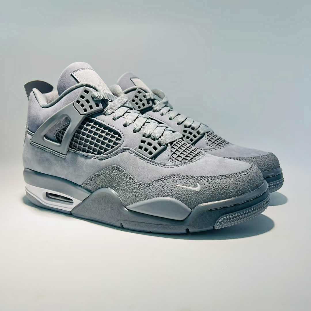 Kaws x Air Jordan 4 Retro Cool Grey 930155-003 Men's Sneakers