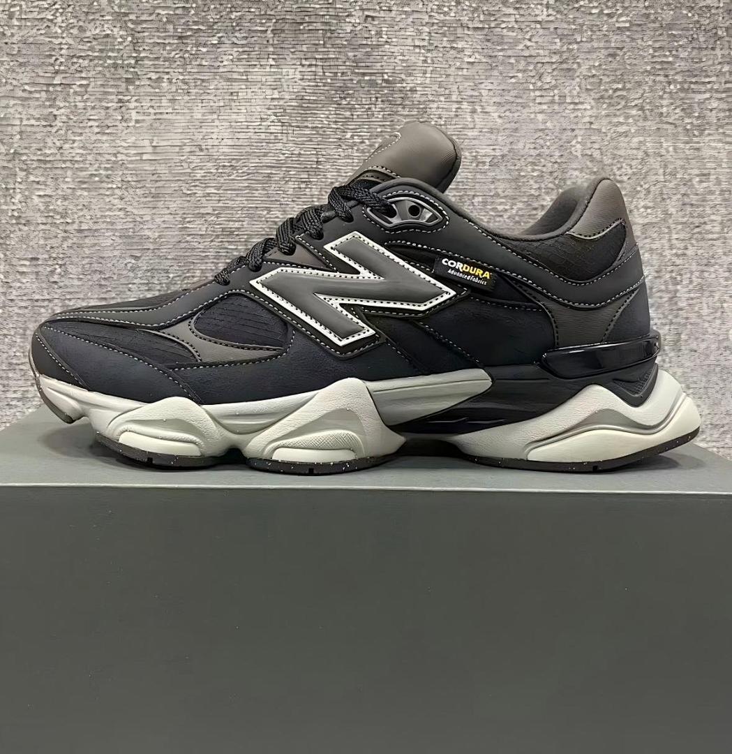 New Balance 9060 Workwear Pack Black Phantom Castlerock Cordura Men's Lifestyle Sneakers Shoes U9060BLK