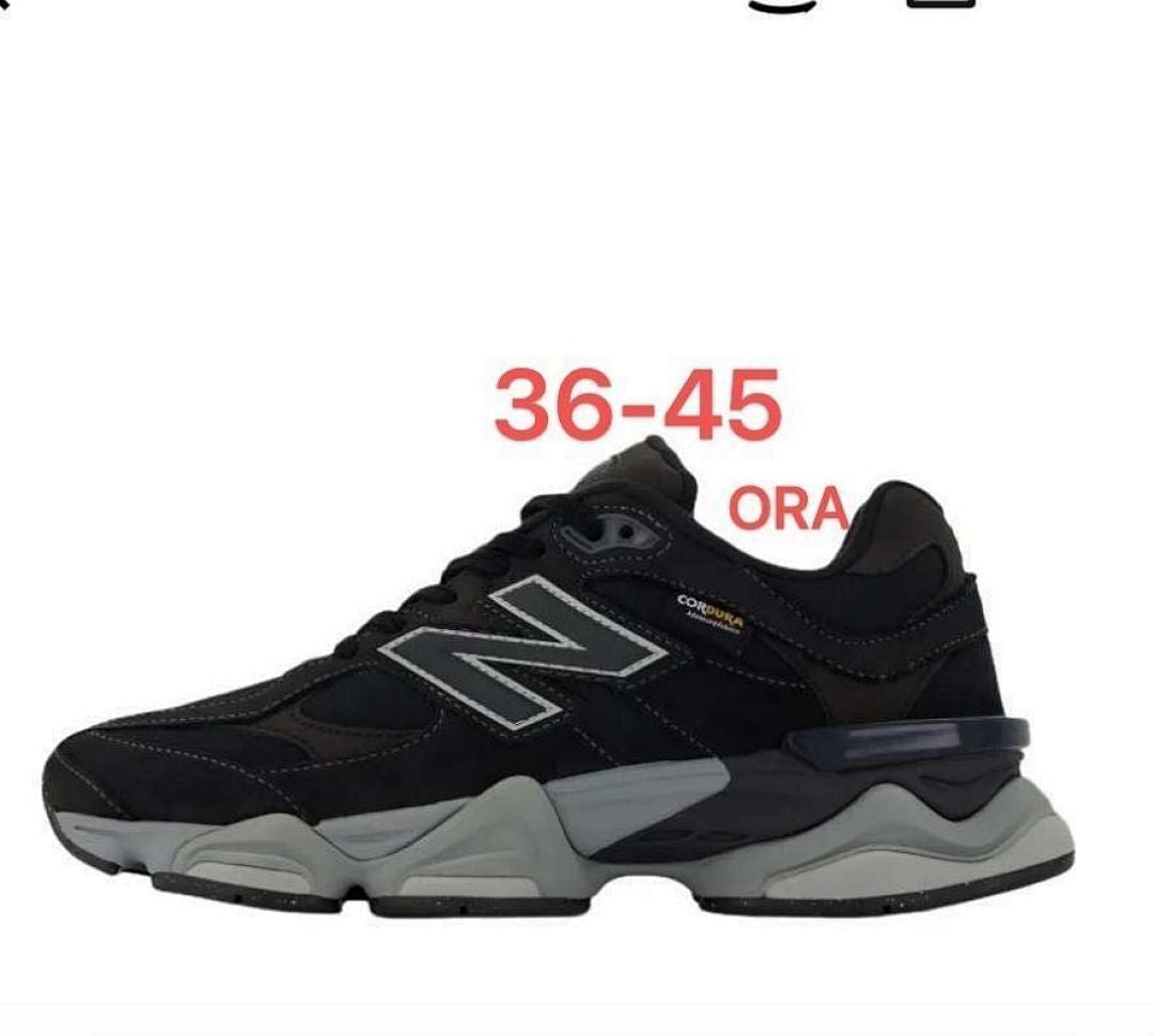 New Balance 9060 Workwear Pack Black Phantom Castlerock Cordura Men's Lifestyle Sneakers Shoes U9060BLK