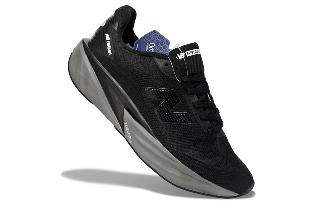 New Balance FuelCell Rebel v3 Running Shoes Black Magnet MFLCLB3 OrthoLite