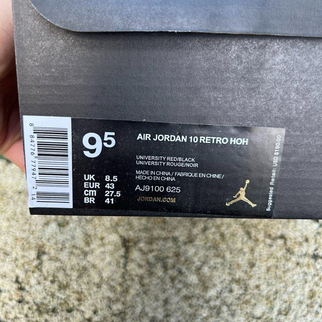 Air Jordan 10 Retro Bulls Over Broadway 705178-601
