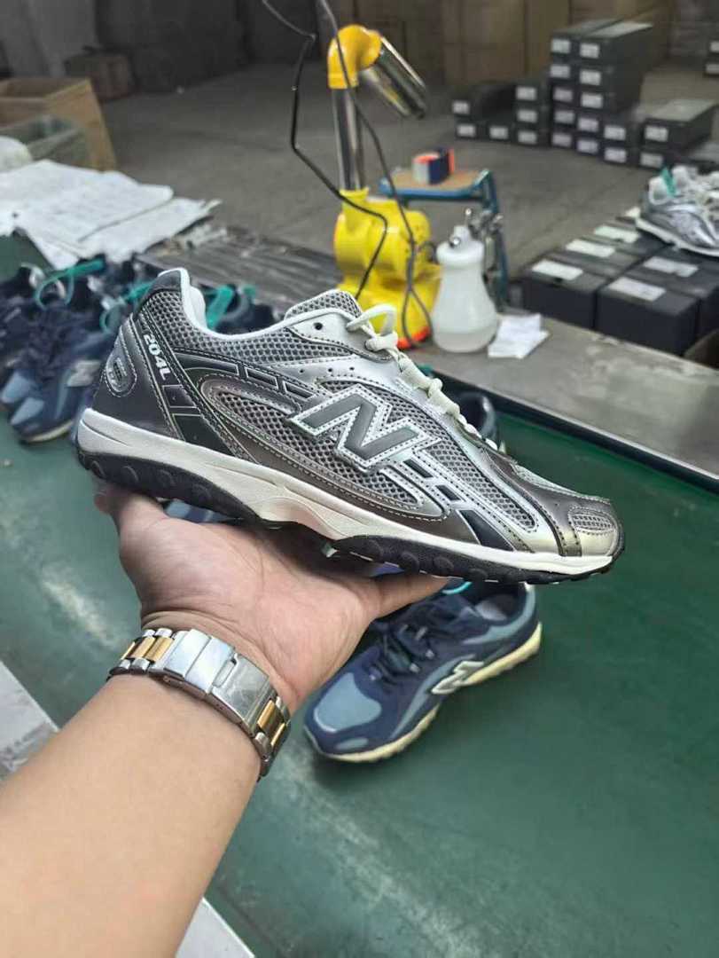 New Balance 2002R Silver Metallic Dark Grey Lifestyle Running Sneakers