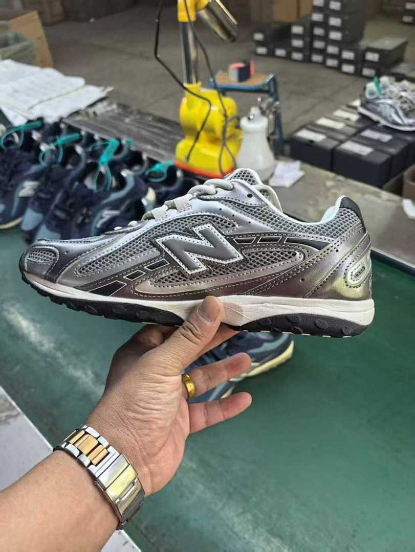 New Balance 2002R Silver Metallic Dark Grey Lifestyle Running Sneakers