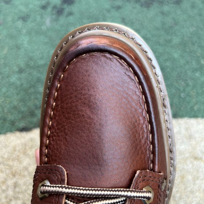 Caterpillar Men's Founder Moc Toe Chukka Boots Brown Leather
