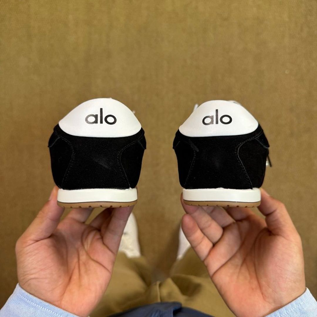 Chanel Black Suede Ribbon Pearl Sneakers