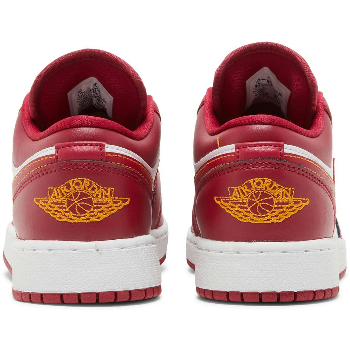 ( Grade School ) Air Jordan 1 Low Cardinal Red 553560-607