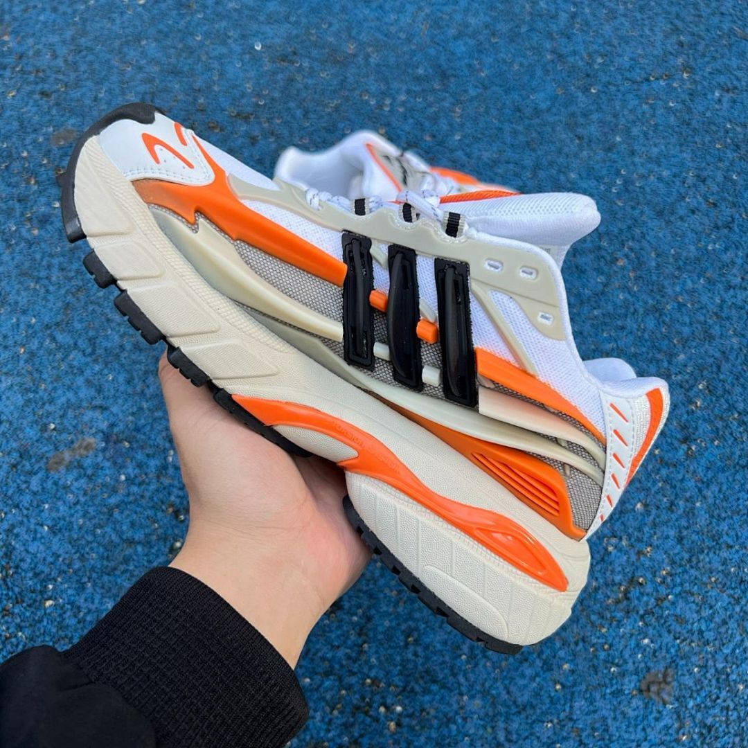 Adidas Response CL Cloud White Core Black Orange Rush ID0750 Men's Women's Lifestyle Running Shoes Trainers Sneakers