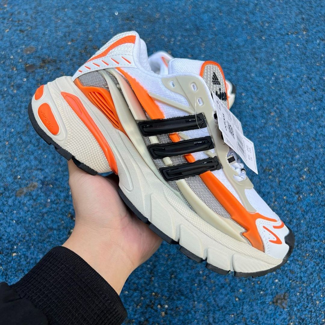 Adidas Response CL Cloud White Core Black Orange Rush ID0750 Men's Women's Lifestyle Running Shoes Trainers Sneakers