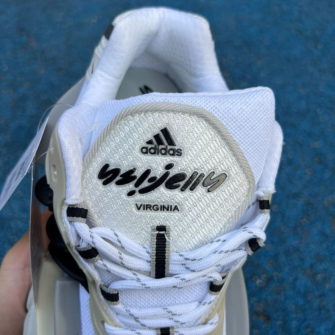 Adidas Response CL GZ1561 Cloud White Core Black Grey Two Men's Retro Running Lifestyle Sneakers Chunky White Black Grey Cream adiPRENE Shoes