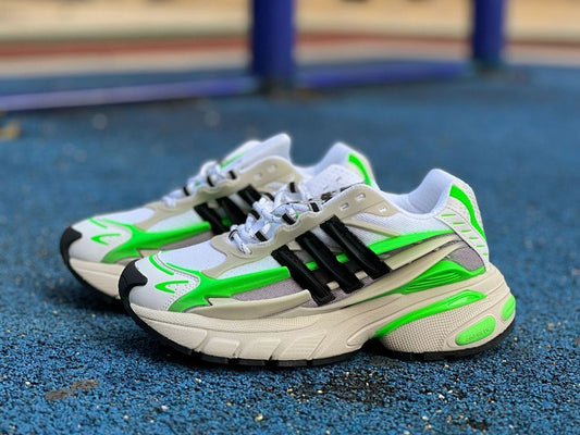 Adidas Response CL "Semi Lucid Green" Cloud White Core Black Sneakers GW8360