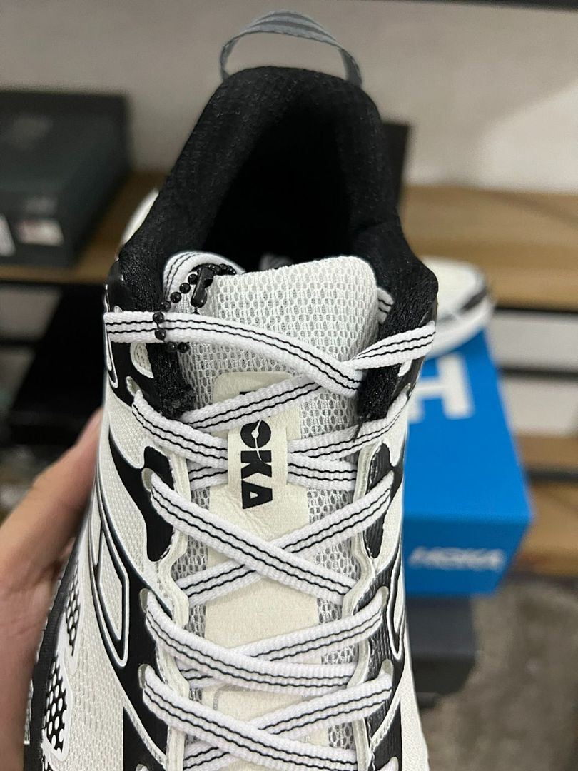 Hoka Speedgoat 2 Trail Running Shoes White Black Vibram Outsole