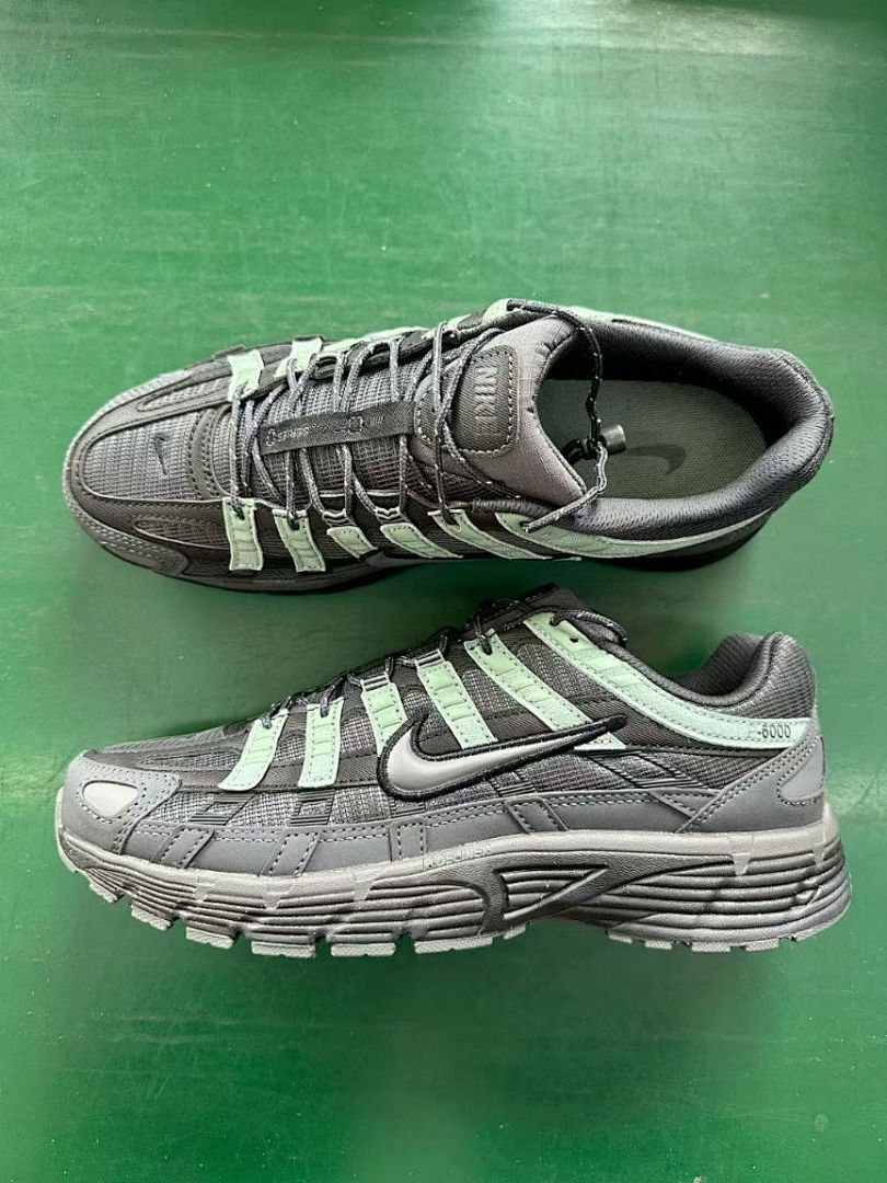 Nike P-6000 Anthracite Mint Foam Black Men's Women's Lifestyle Running Shoes Sneakers FD9874-002
