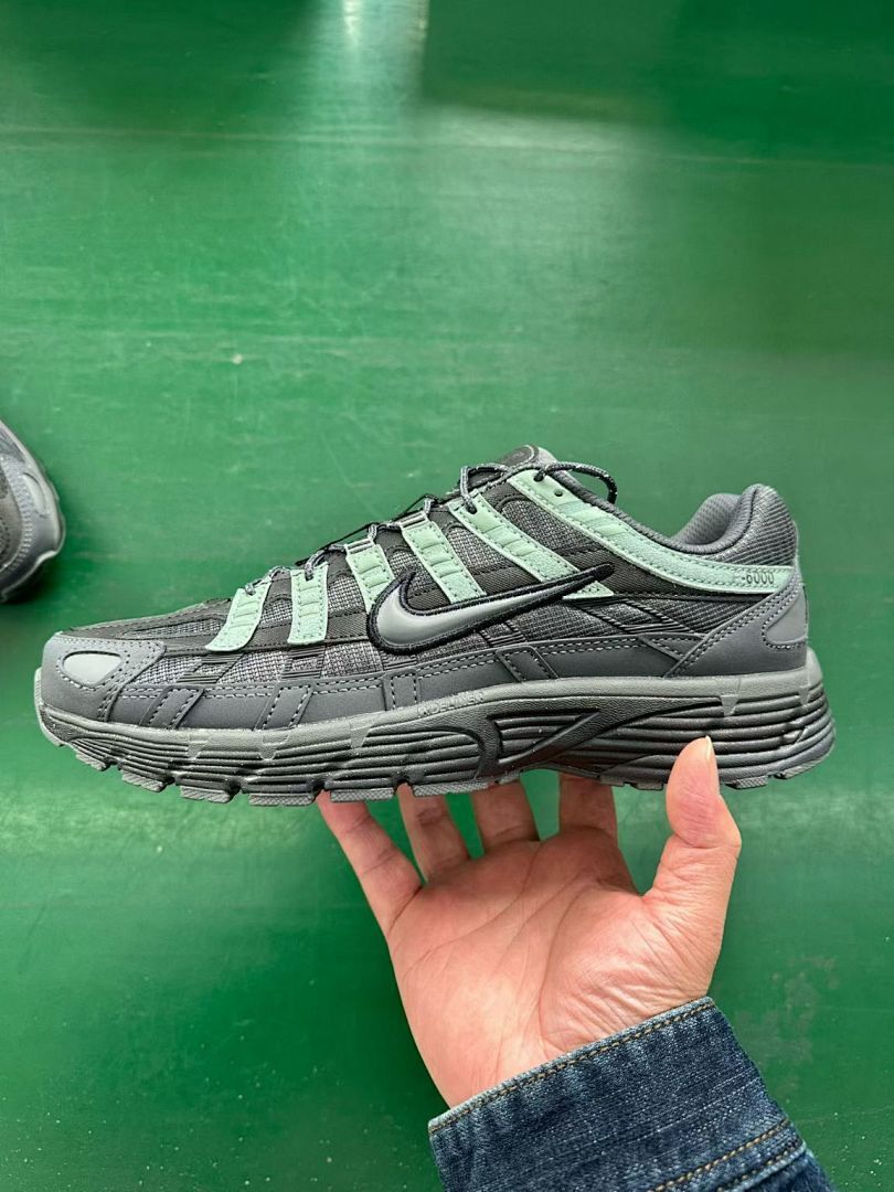 Nike P-6000 Anthracite Mint Foam Black Men's Women's Lifestyle Running Shoes Sneakers FD9874-002
