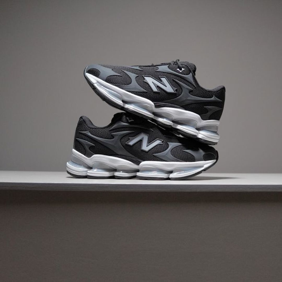 New Balance 9060 Black Castlerock White Grey Lifestyle Sneakers Shoes U9060BLK