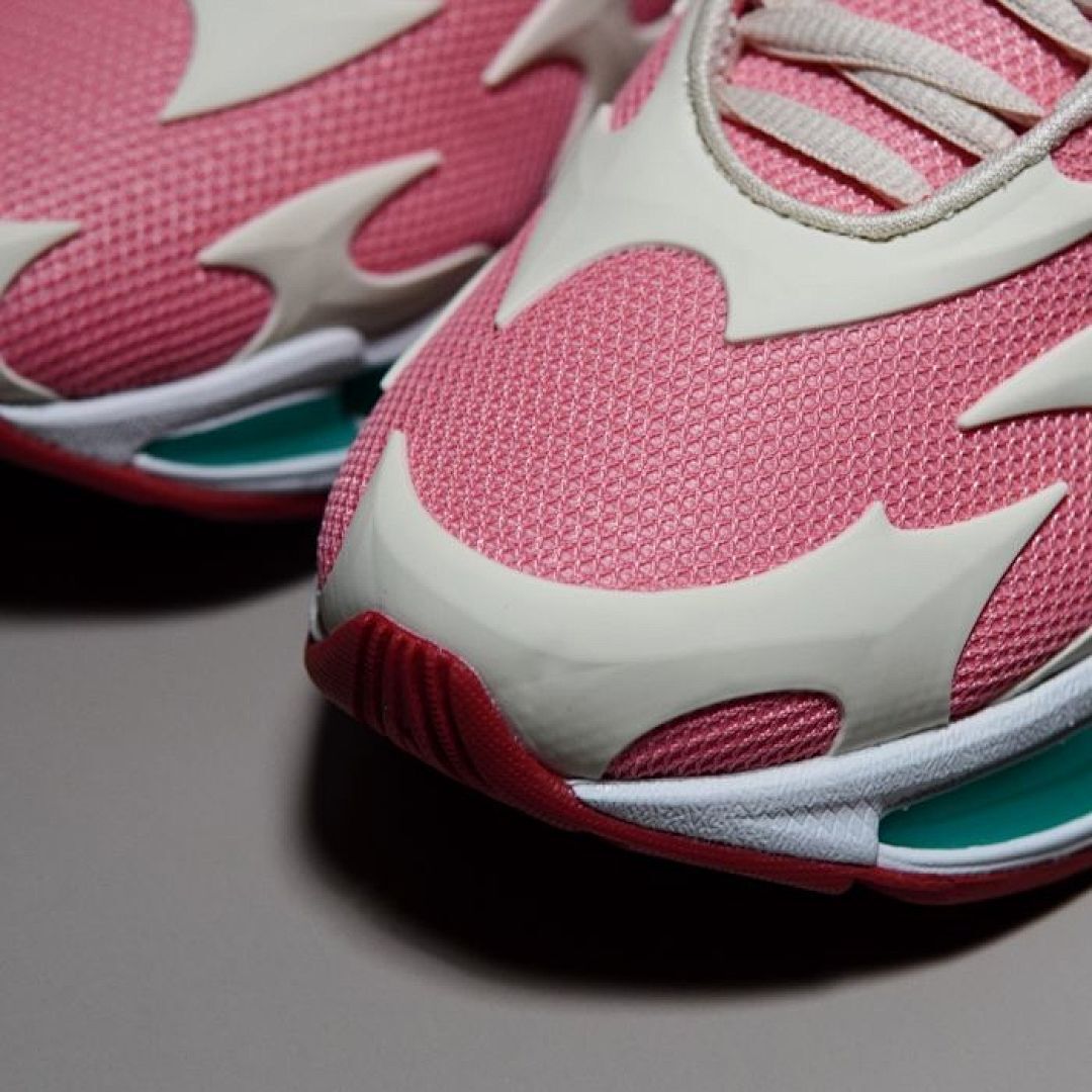 New Balance ARZWMD Pink Aqua White Chunky Retro Sneakers Shoes