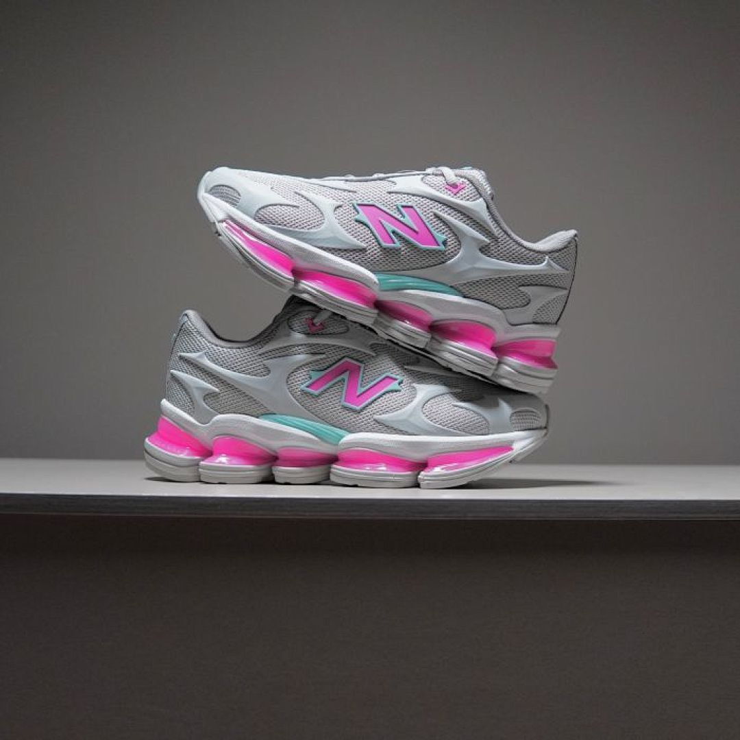 New Balance 1906R M1906RCD Castlerock with Pink and Light Arctic Grey Retro Running Shoes Lifestyle Sneakers Trainers