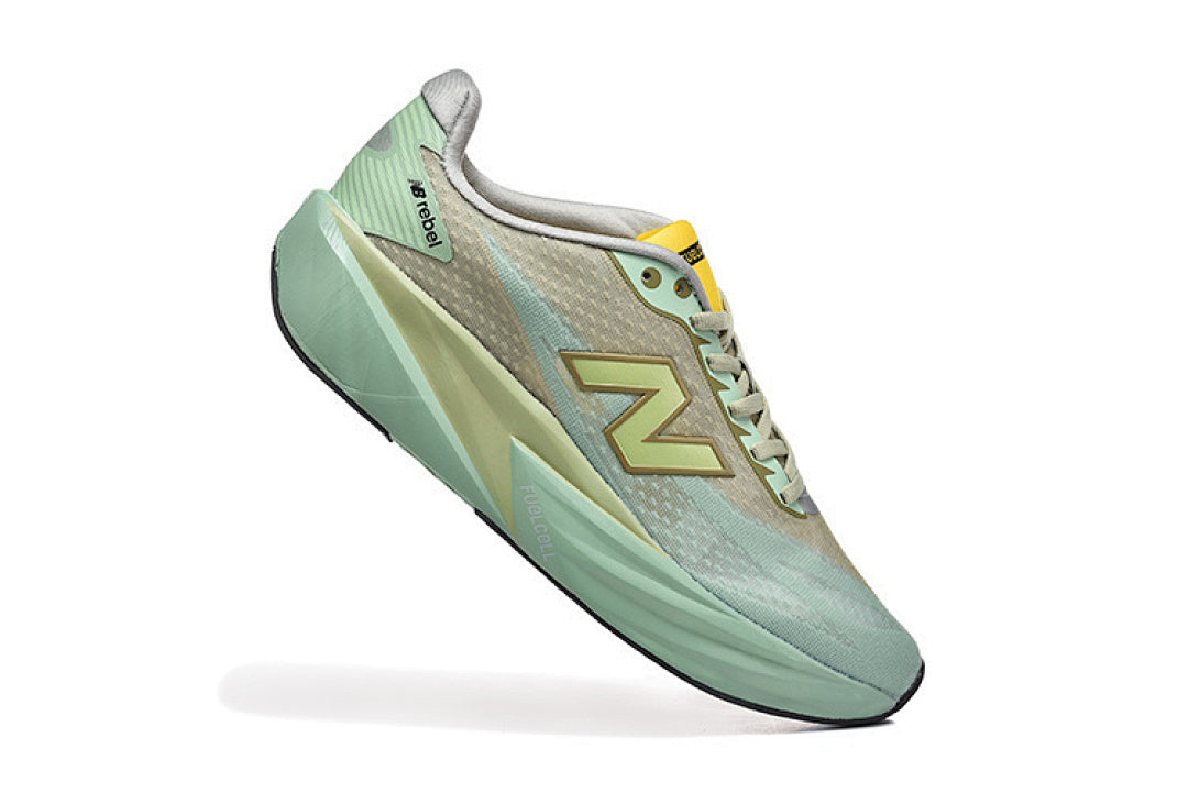 New Balance FuelCell Rebel Running Shoes Washed Jade Sea Salt