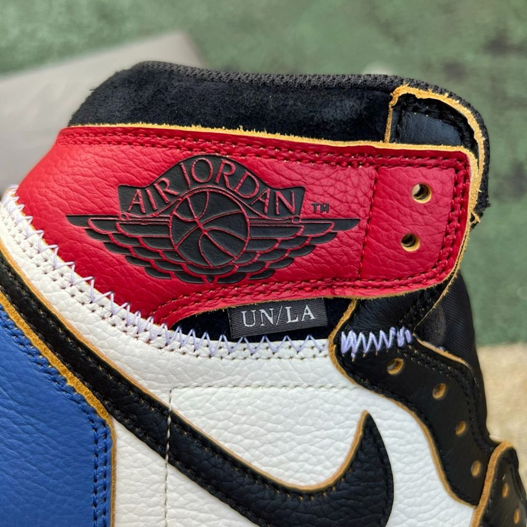 Nike Air Jordan 1 Retro High NRG Union LA Storm Blue BV1300-146 Men's Sneakers