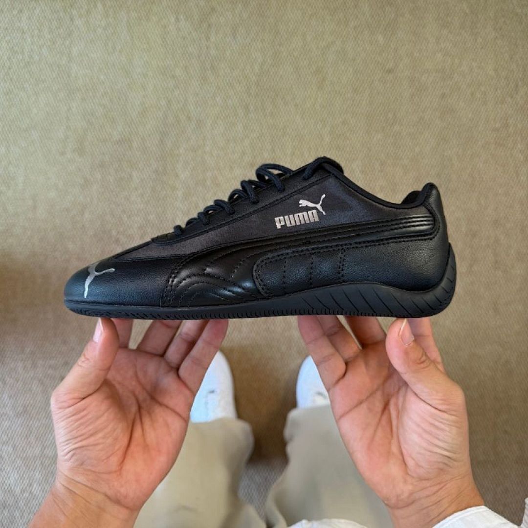 Puma Speedcat LS Men's Black Silver Driving Motorsport Lifestyle Sneakers