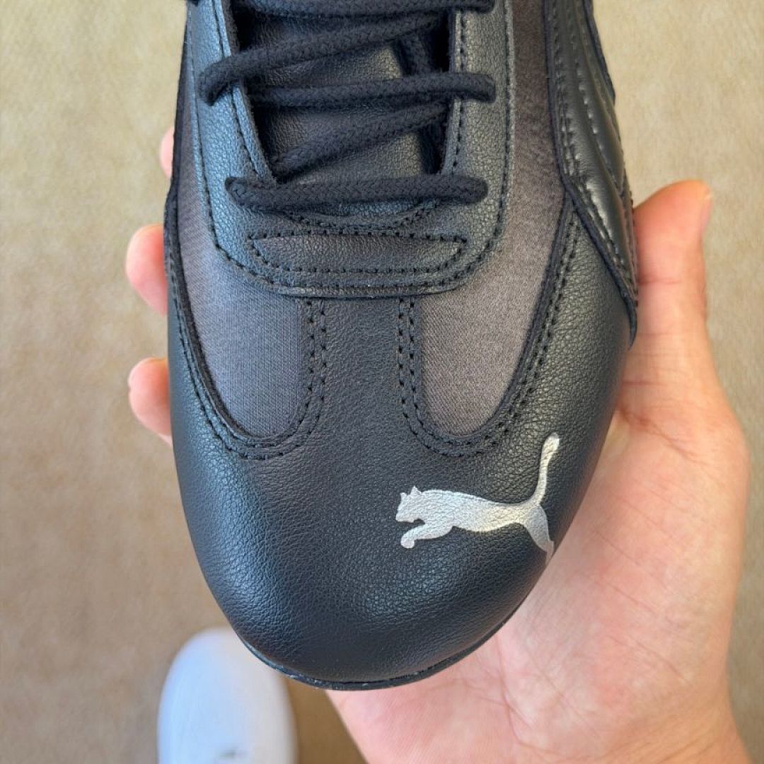 Puma Speedcat LS Men's Black Silver Driving Motorsport Lifestyle Sneakers