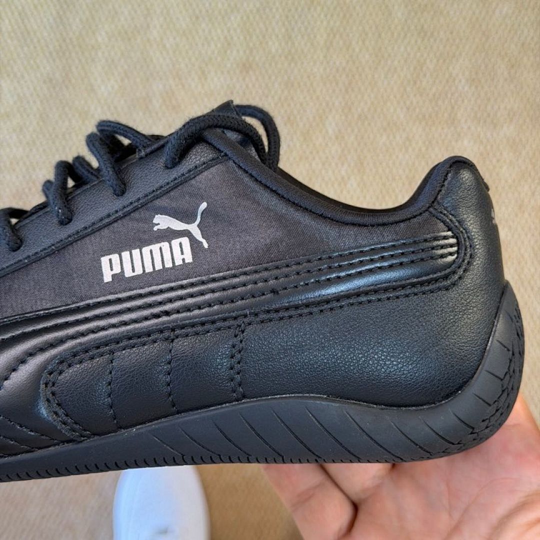Puma Speedcat LS Men's Black Silver Driving Motorsport Lifestyle Sneakers