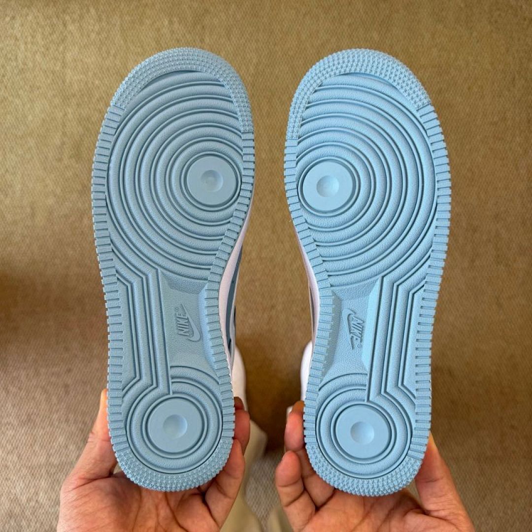 Nike Air Force 1 Low Oxygen Blue White Sneakers AF1 Shoes - Classic Light Blue Trainers for Men & Women Nike Air Force 1 Low 'Oxygen Blue' FQ8822-421
