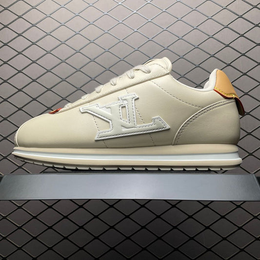 Louis Vuitton LV Trainer Runner Sneaker Beige 1AAN8N