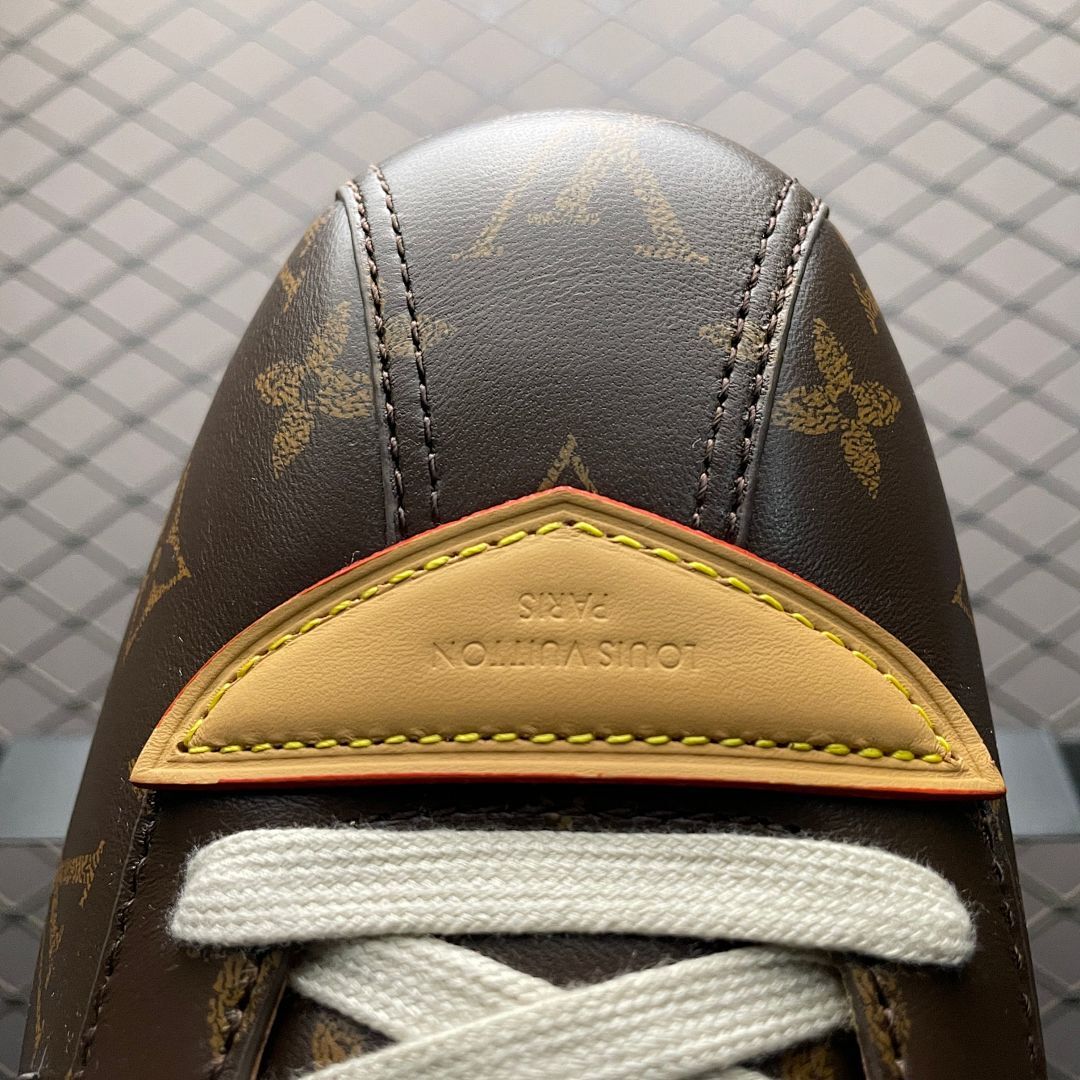 Louis Vuitton LV Runner Tatic Sneaker Monogram Canvas Brown M20721 Luxury Designer Men's Trainers Shoes