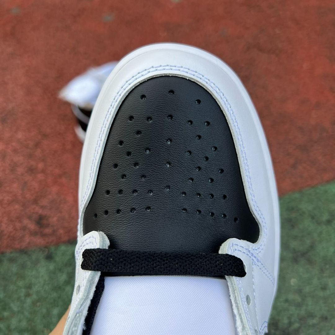 Nike Air Jordan 1 High OG Union x Fragment Design 'Black Toe' Sample Sneaker White Black Grey SP20-MNJDLS-735-CHRIS-HIROSHI Limited Edition Collaboration