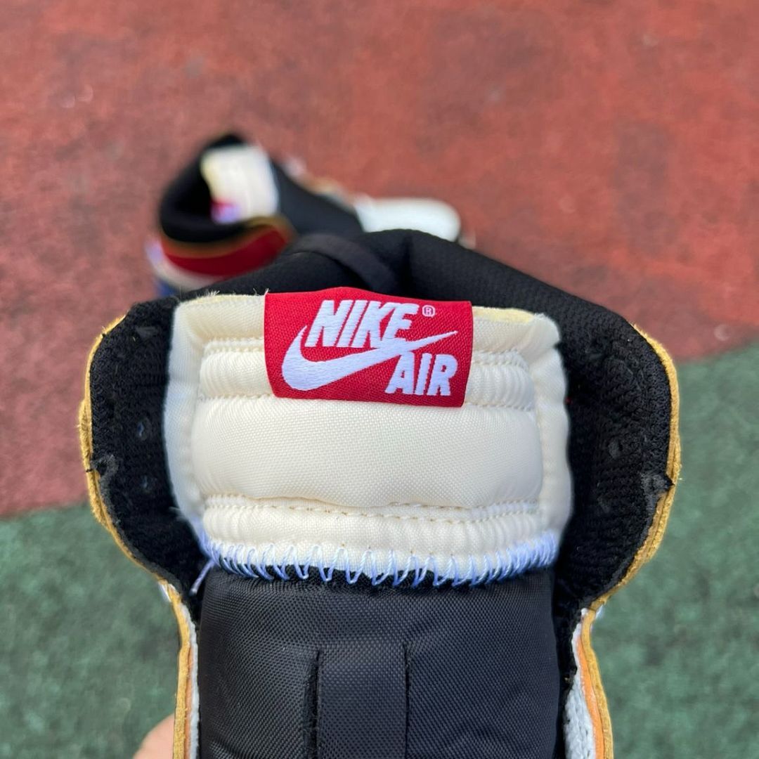 Nike Air Jordan 1 Retro High OG Union LA "Storm Blue" White Varsity Red Black BV1300-100 Men's Sneakers Shoes Limited Edition