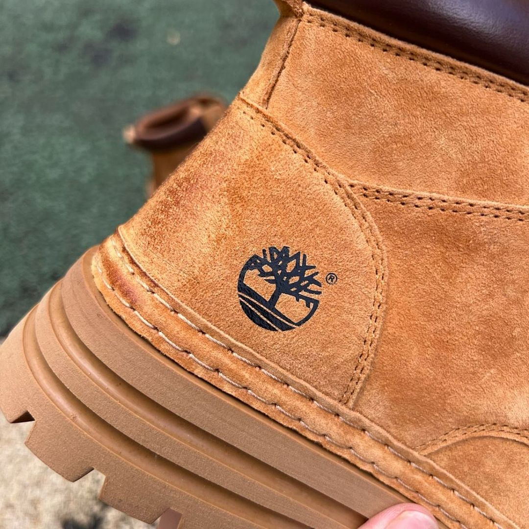 Timberland GreenStride TBL Originals Ultra Waterproof Boots A2PYE231 Men's Women's Wheat Brown Suede Nubuck Lace-Up Chunky Lug Sole Rugged Outdoor Hiking Work Fashion Boot