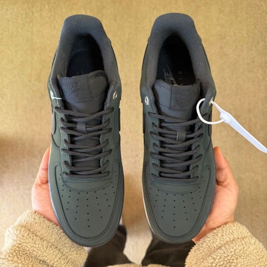 Nike Air Force 1 '07 Low Sequoia Black Sneakers FD9747-300 - Men's Women's Lifestyle Classic Shoes Dark Green AF1 Trainers