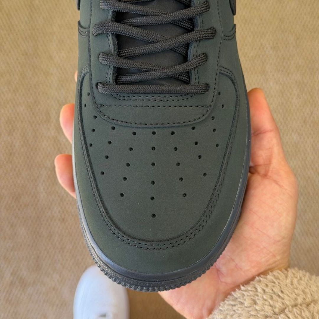 Nike Air Force 1 '07 Low Sequoia Black Sneakers FD9747-300 - Men's Women's Lifestyle Classic Shoes Dark Green AF1 Trainers