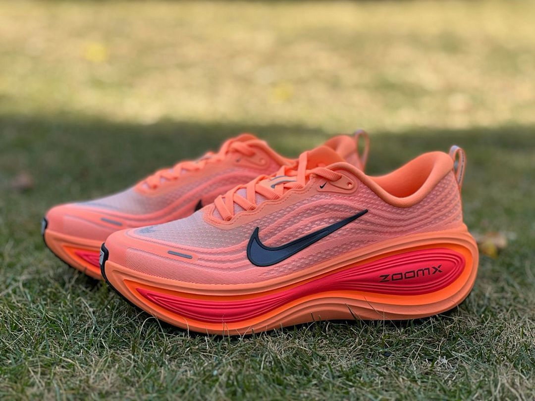 Nike ZoomX Invincible Run Flyknit 3 Men's Running Shoes - Total Orange / Bright Crimson / Obsidian - DV7659-800