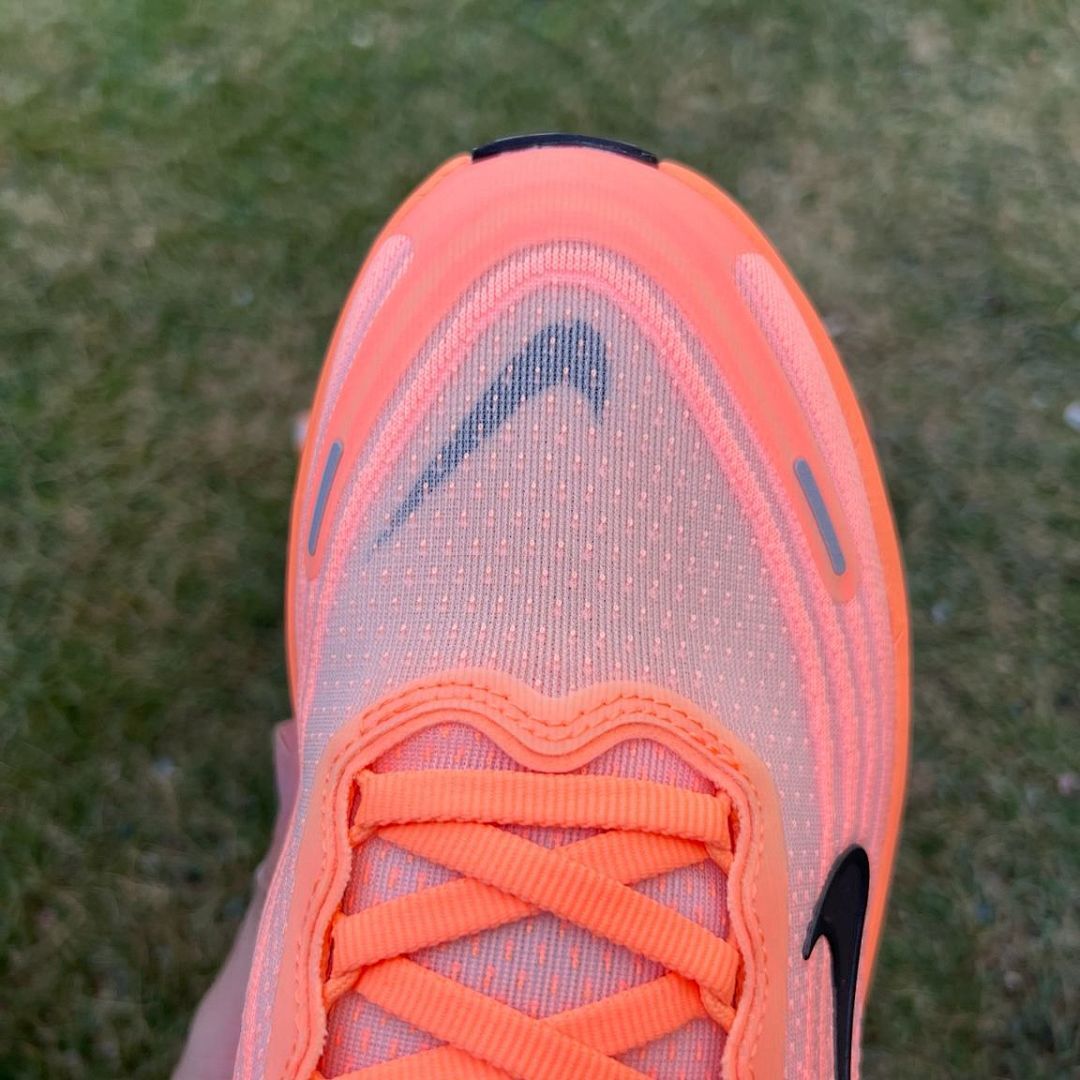 Nike ZoomX Invincible Run Flyknit 3 Men's Running Shoes - Total Orange / Bright Crimson / Obsidian - DV7659-800