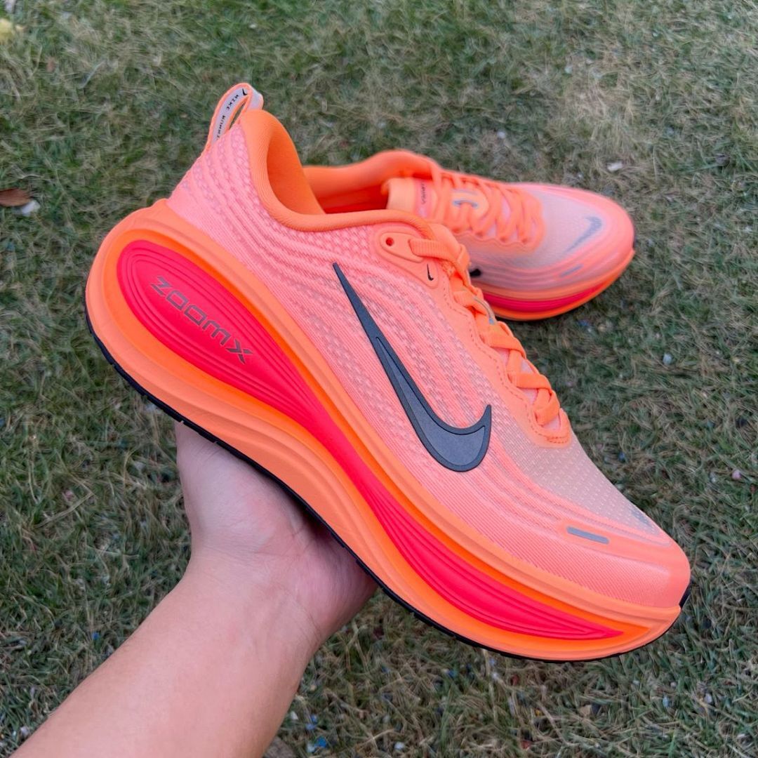 Nike ZoomX Invincible Run Flyknit 3 Men's Running Shoes - Total Orange / Bright Crimson / Obsidian - DV7659-800