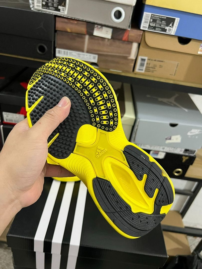 adidas Orketro Pulse Yellow Core Black Cloud White H05593 Men's Women's Lifestyle Running Trainers Sneakers Shoes